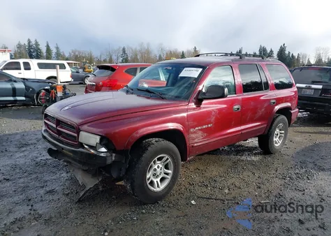 2001 Dodge Durango z USA, uszkodzony, nr VIN 1B4HS28N71F561686